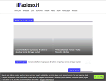 Tablet Screenshot of ilfazioso.com